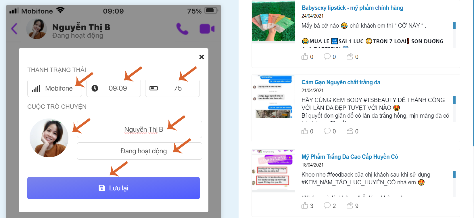 tool tạo feedback ảo - kingcontent.pro