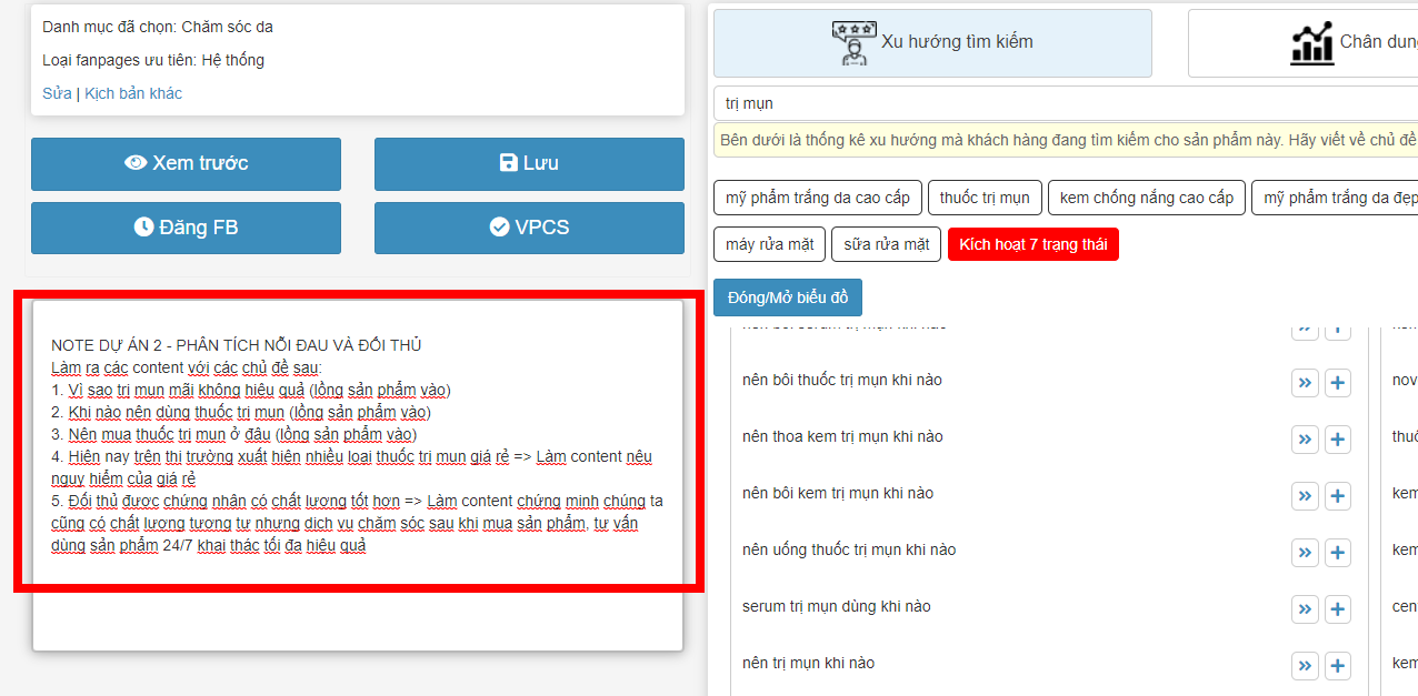 hướng dẫn sử dụng kingcontent
