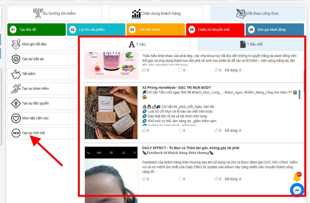 hướng dẫn sử dụng kingcontent