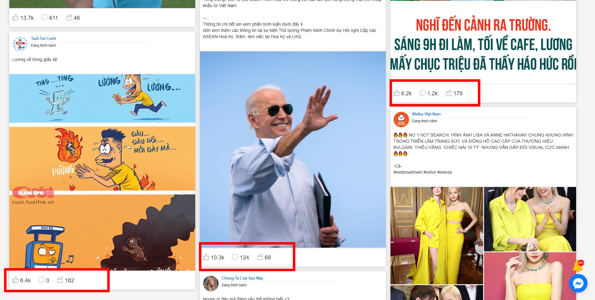 hot trend facebook