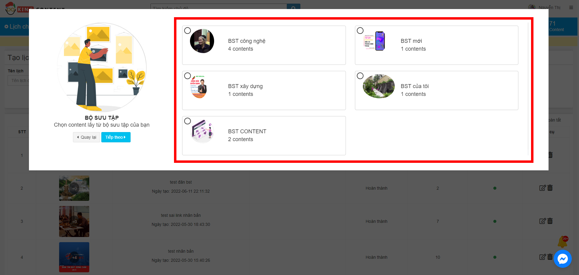 xây dựng fanpage cộng đồng với kingcontent.pro