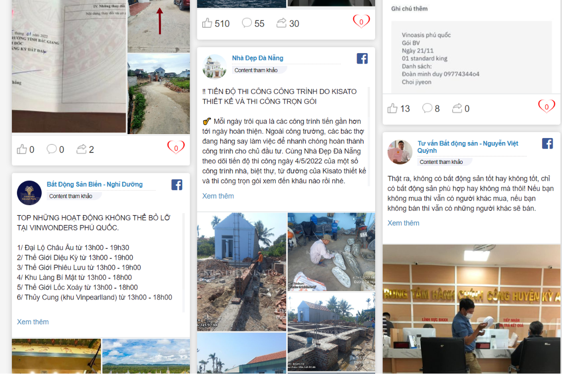 nuôi fanpage bất động sản